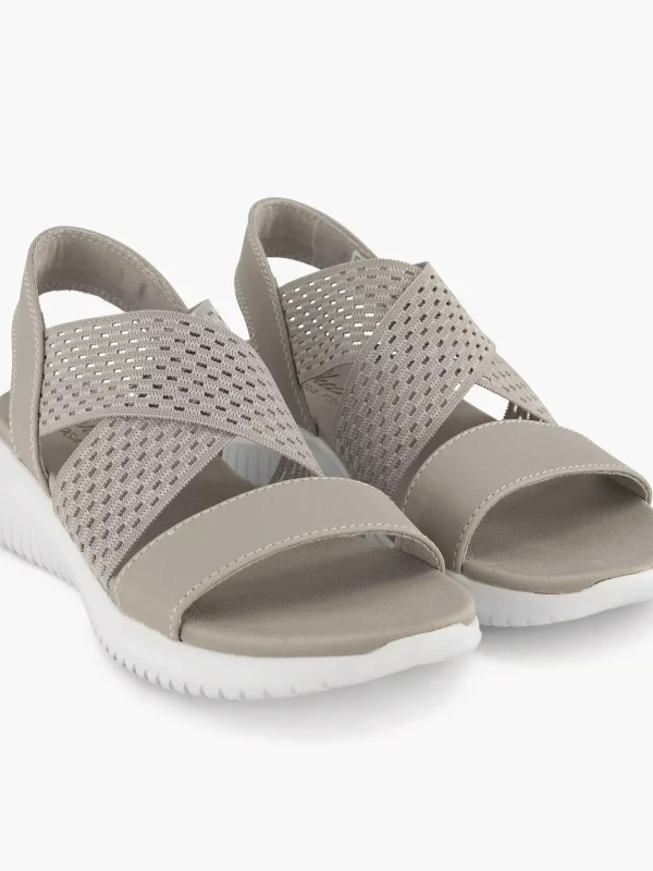 Dames Skechers Grijze Sandalen Neon Star