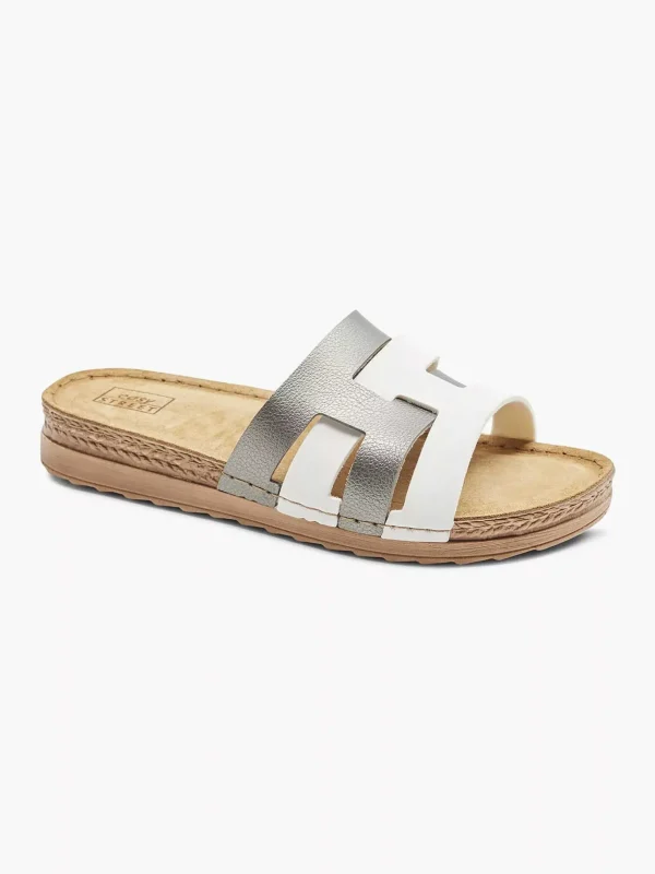 Dames Easy Street Grijze Slipper