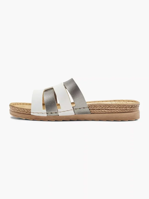 Dames Easy Street Grijze Slipper