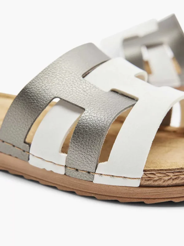 Dames Easy Street Grijze Slipper