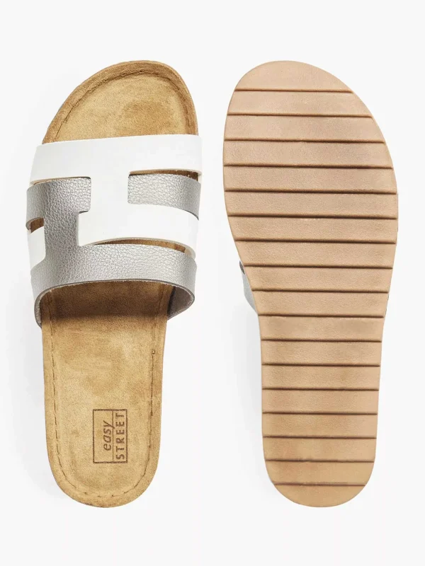 Dames Easy Street Grijze Slipper