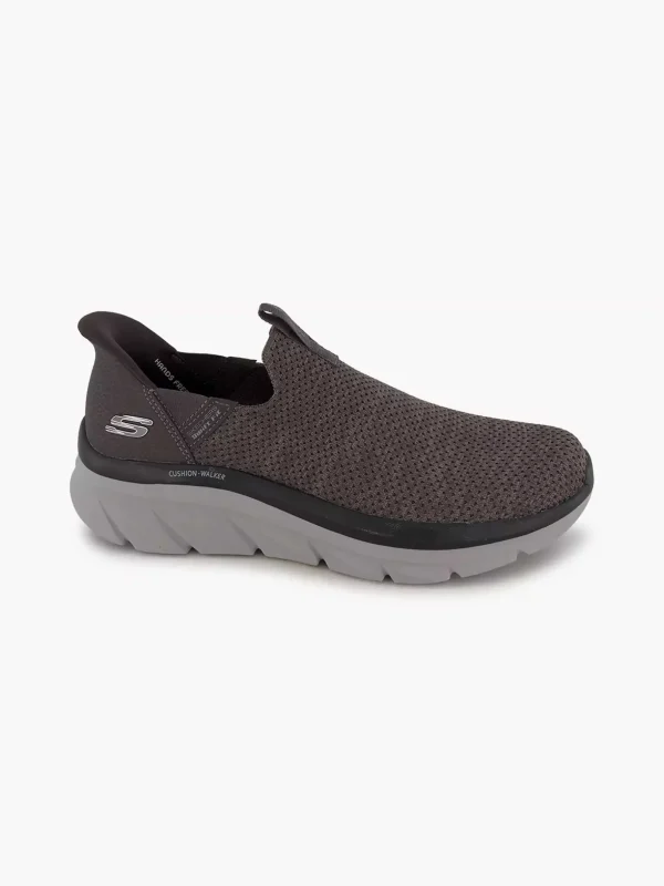 Heren Skechers Grijze Sneaker Swift Fit - Hands Free