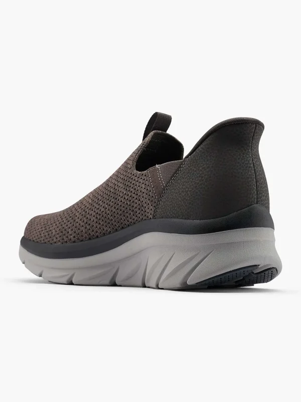 Heren Skechers Grijze Sneaker Swift Fit - Hands Free