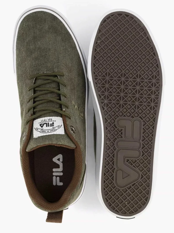 Heren FILA Groene Canvas Sneaker