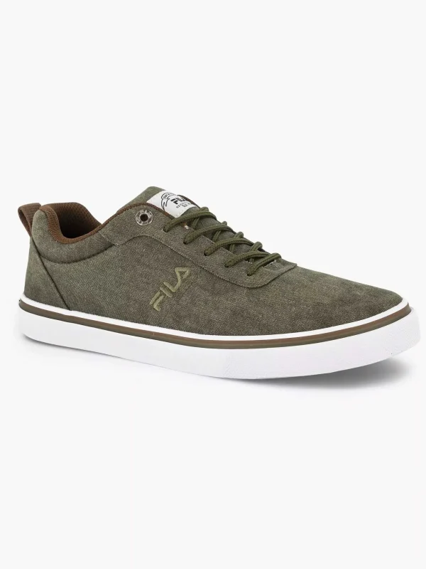 Heren FILA Groene Canvas Sneaker