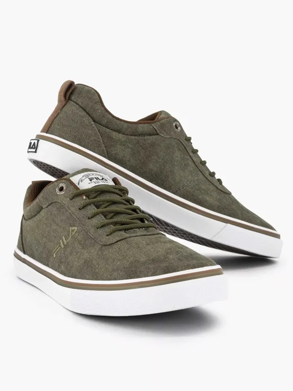 Heren FILA Groene Canvas Sneaker