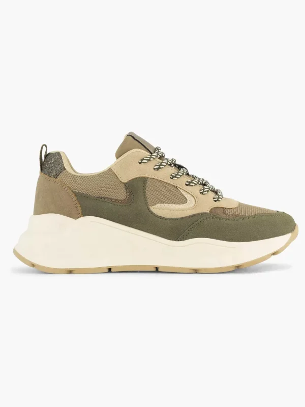 Dames Oxmox Groene Chunky Sneaker