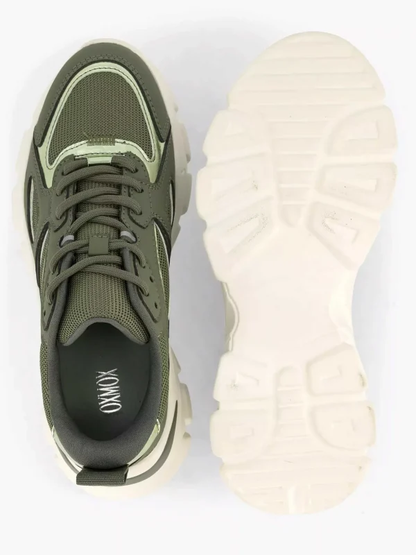 Dames Oxmox Groene Chunky Sneaker
