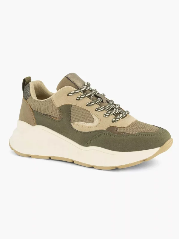Dames Oxmox Groene Chunky Sneaker