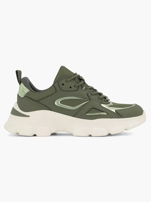 Dames Oxmox Groene Chunky Sneaker