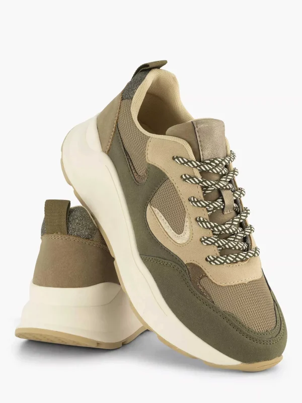Dames Oxmox Groene Chunky Sneaker