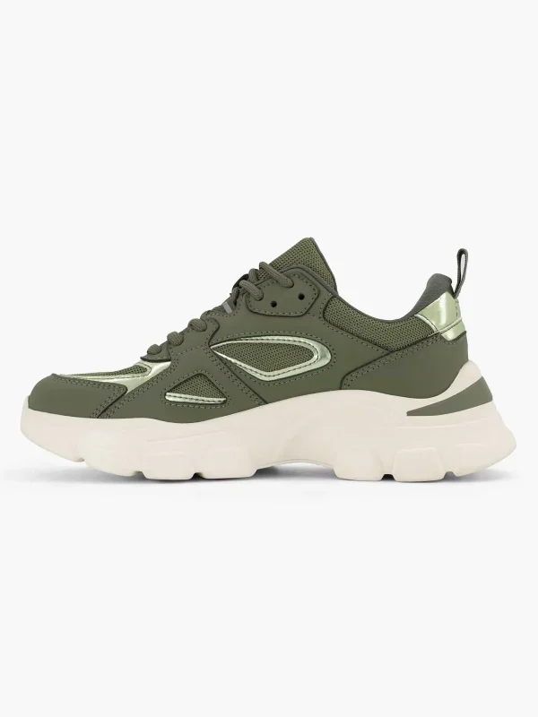 Dames Oxmox Groene Chunky Sneaker