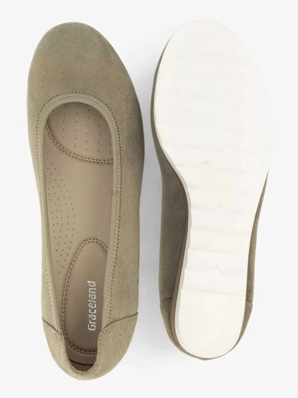 Dames Graceland Groene Pump Sleehak