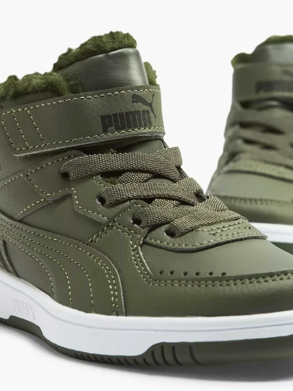 Kinderen Puma Groene Rebound Joy Fur Ps