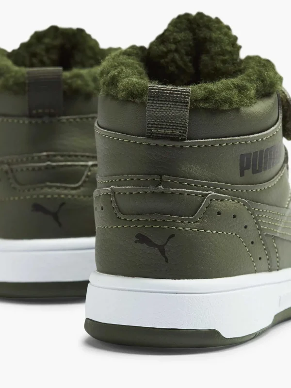 Kinderen Puma Groene Rebound Joy Fur Ps