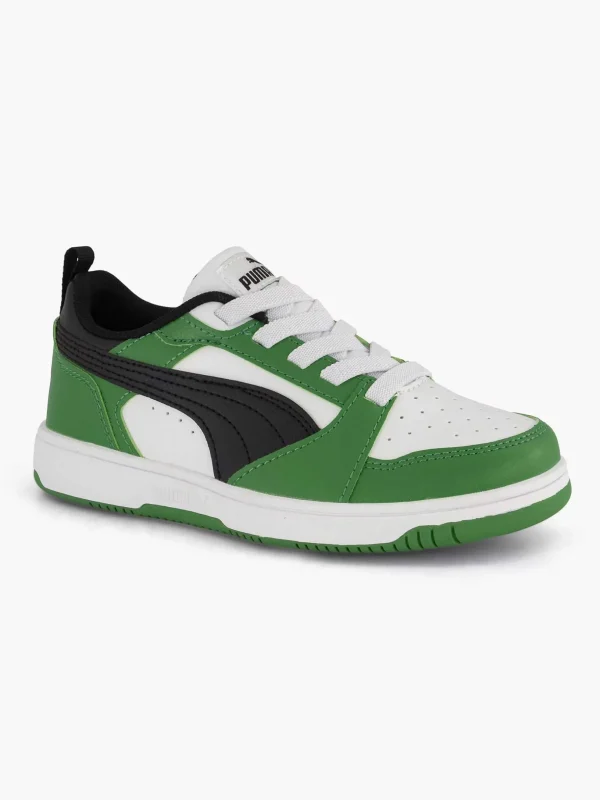 Kinderen Puma Groene Rebound V6 Lo Ac Ps