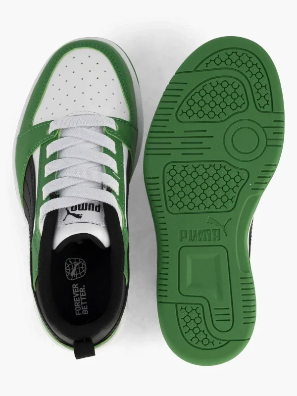 Kinderen Puma Groene Rebound V6 Lo Ac Ps