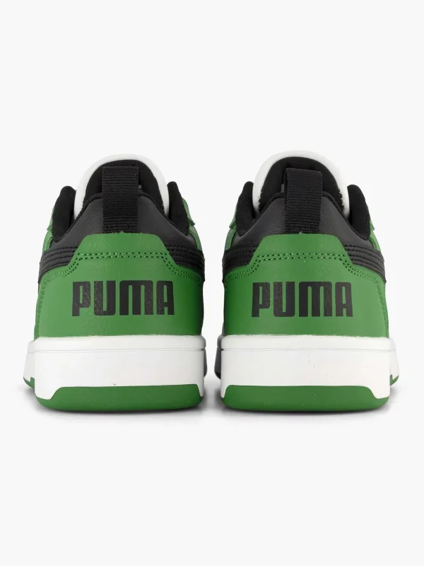 Kinderen Puma Groene Rebound V6 Lo Jr