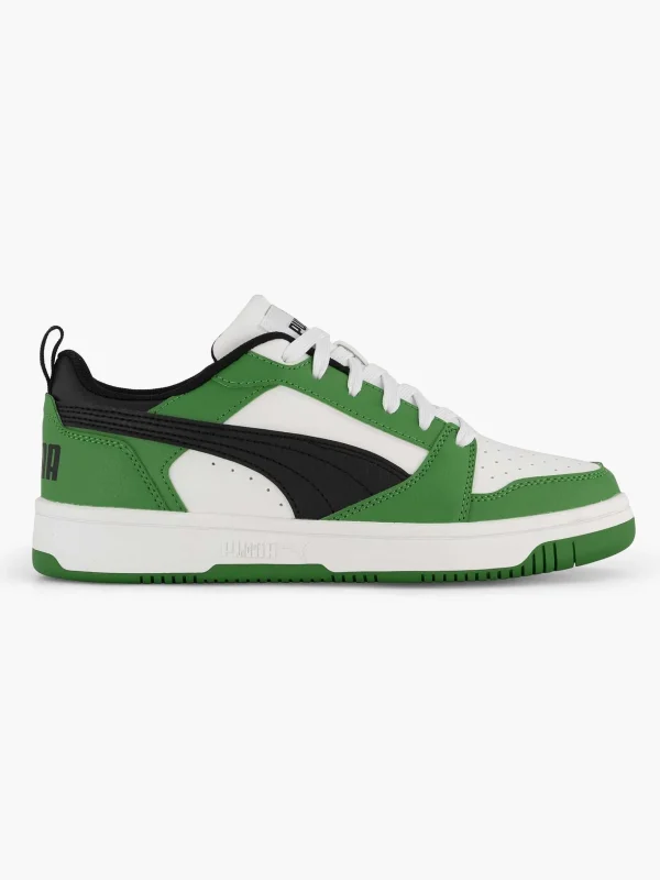 Kinderen Puma Groene Rebound V6 Lo Jr