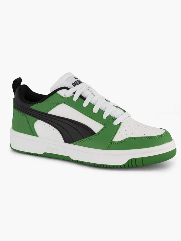 Kinderen Puma Groene Rebound V6 Lo Jr