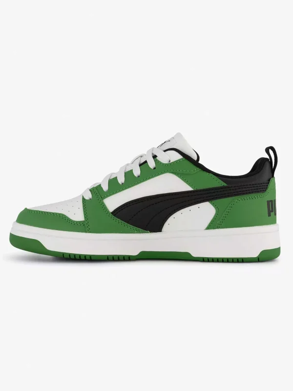 Kinderen Puma Groene Rebound V6 Lo Jr