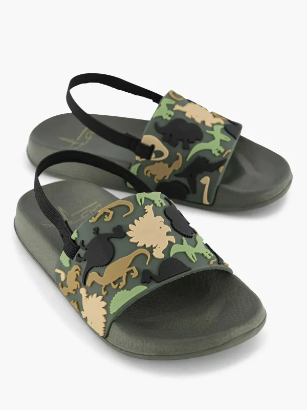 Kinderen Blue Fin Groene Sandaal Dino