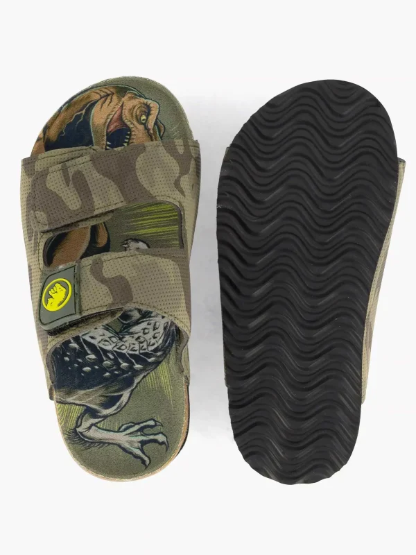 Kinderen Jurassic World Groene Slipper