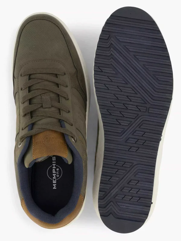 Heren Memphis One Groene Sneaker Memory Foam