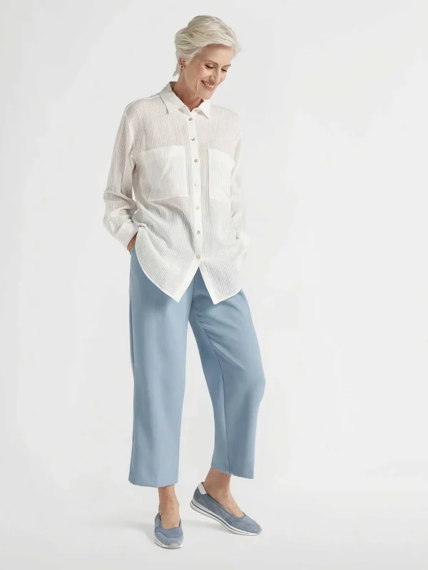 Dames Medicus Lichtblauwe Comfort Instapper