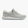 Dames Medicus Lichtblauwe Leren Sneaker