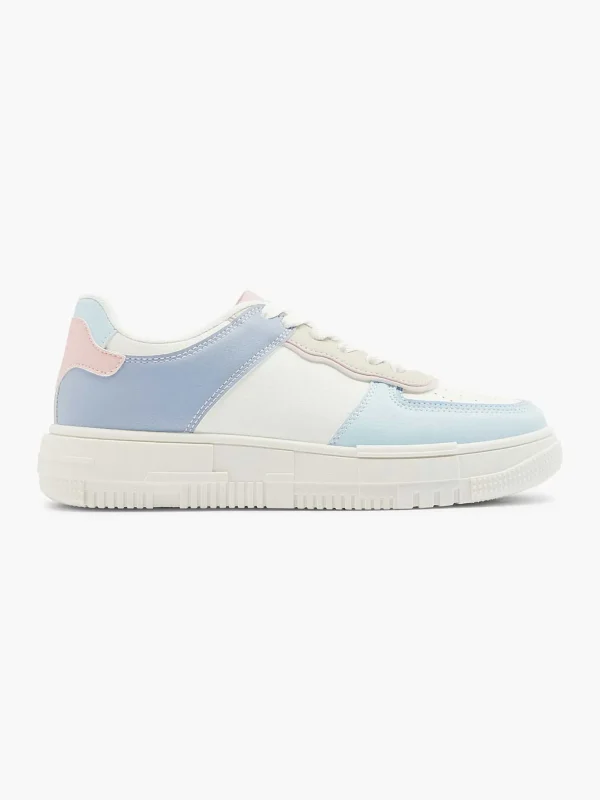 Dames Graceland Lichtblauwe Platform Sneaker