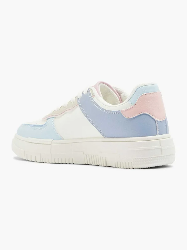 Dames Graceland Lichtblauwe Platform Sneaker