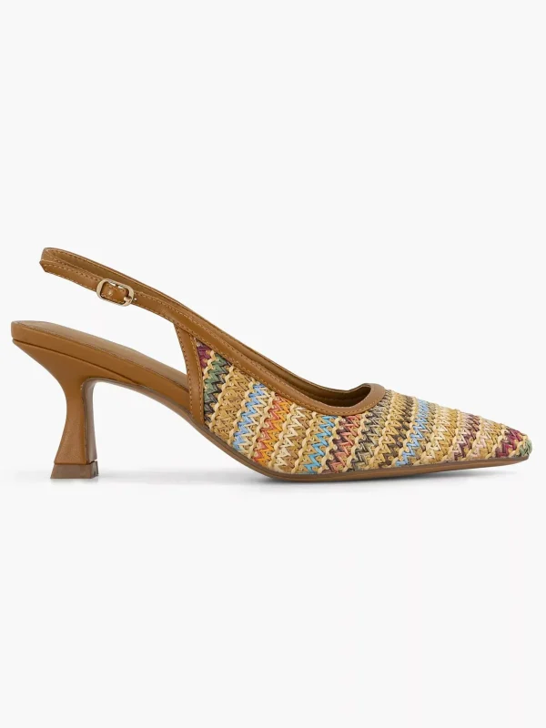 Dames Graceland Lichtbruine Slingback