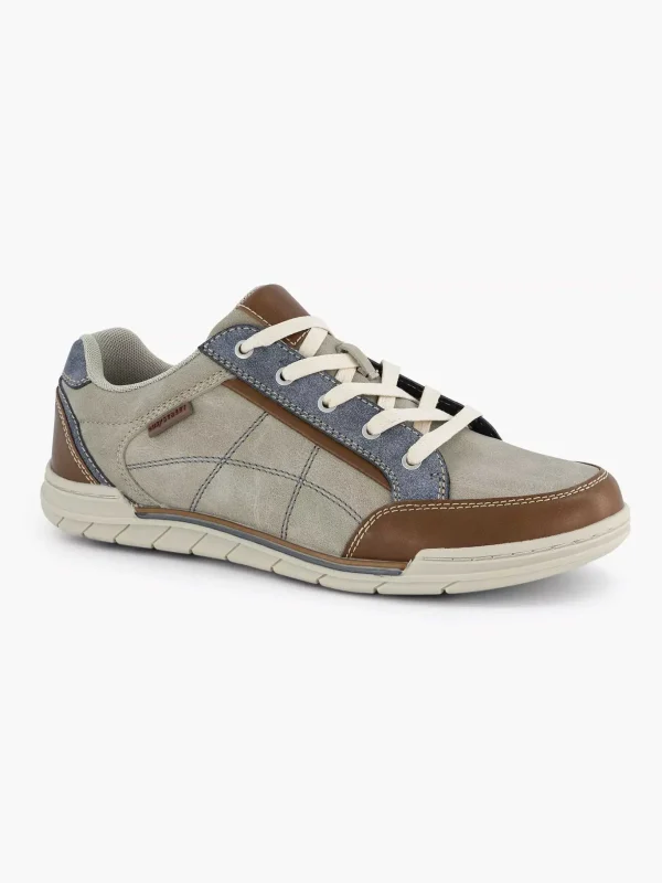 Heren Easy Street Lichtgrijze Comfort Sneaker