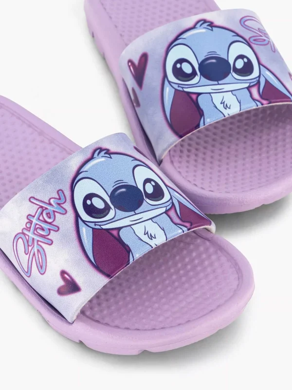 Kinderen Stitch Lila Badslipper