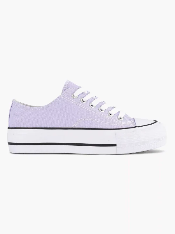 Dames Graceland Lila Canvas Sneaker