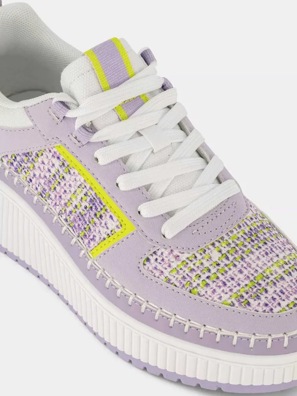 Dames Oxmox Lila Platform Sneaker