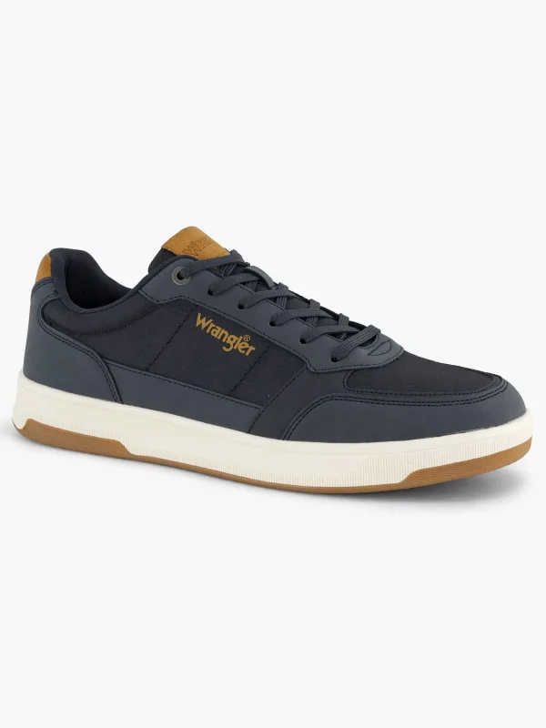 Heren Wrangler Marine Blauwe Sneaker