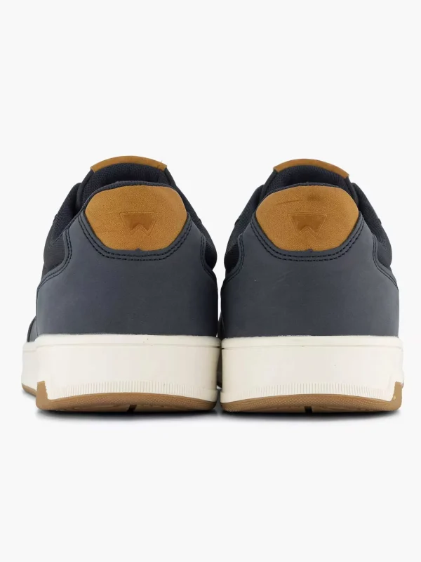 Heren Wrangler Marine Blauwe Sneaker