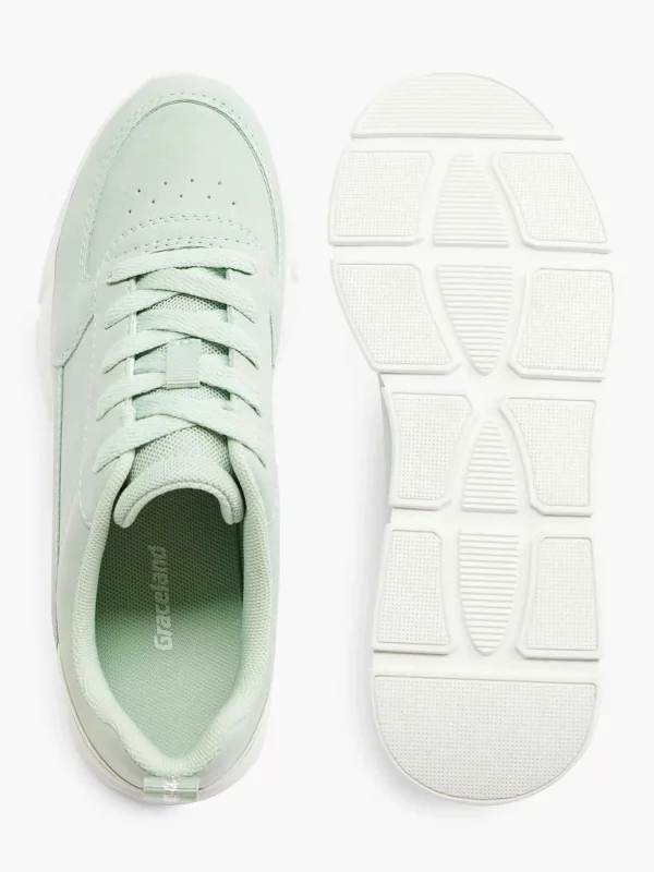 Dames Graceland Mintgroene Chunky Sneaker