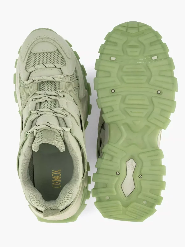 Dames Oxmox Mintgroene Chunky Sneaker
