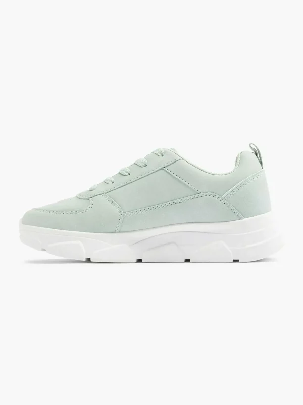 Dames Graceland Mintgroene Chunky Sneaker