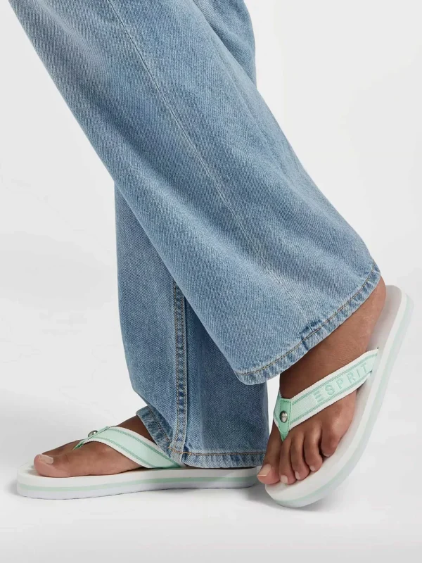 Dames Esprit Mintgroene Teenslipper