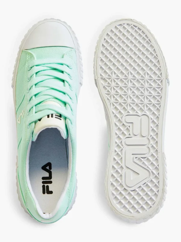 Dames FILA Mintkleurige Canvas Sneaker Platform