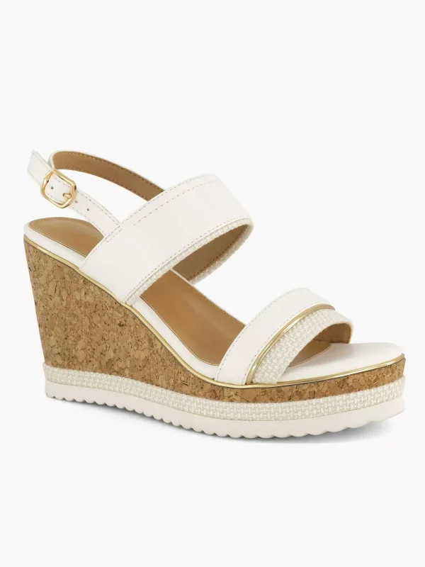 Dames Graceland Off White Sandalette