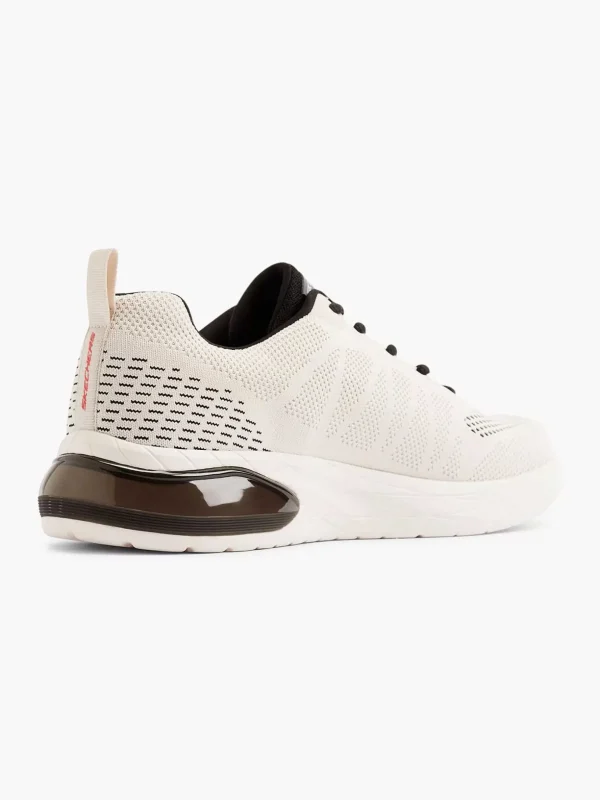 Heren Skechers Off White Sneaker Memory Foam