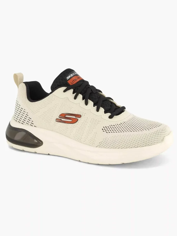 Heren Skechers Off White Sneaker Memory Foam
