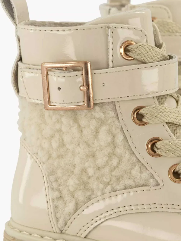 Kinderen Graceland Off White Veterboot Teddy
