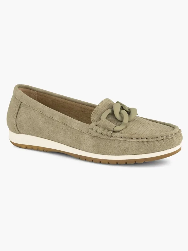 Dames Easy Street Olijf Comfort Instapper