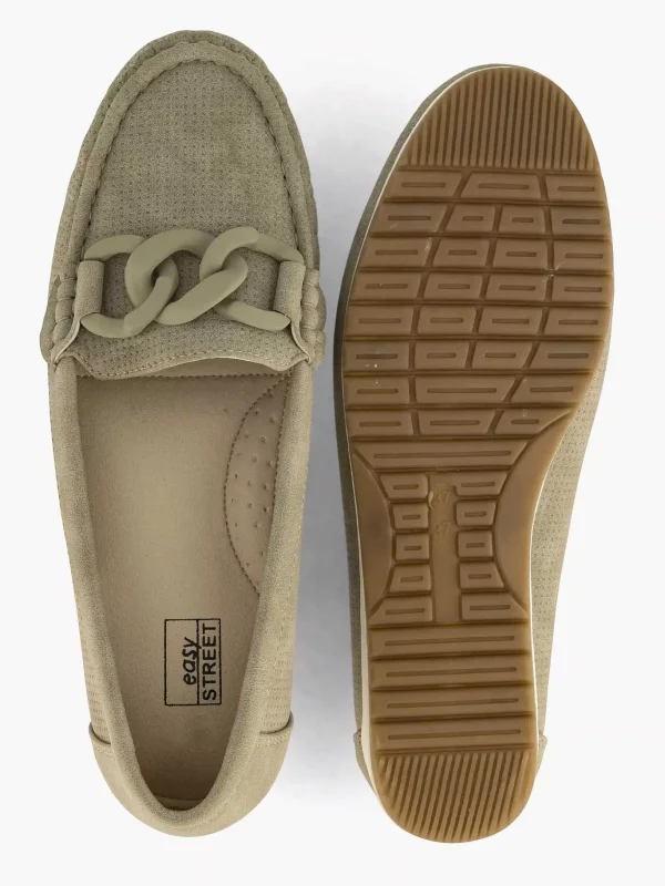 Dames Easy Street Olijf Comfort Instapper